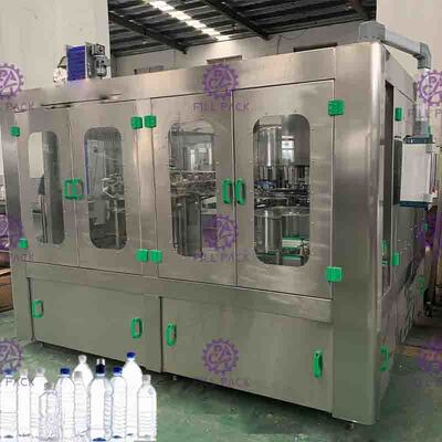 Hoge snelheidsmineraalwater het Vullen Machine, de Automatische Machine van 18 Hoofdenmonoblock