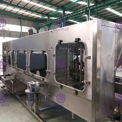 3 / 5 gallon/20L-van de de Wasmachinevuller van het Flessenwater de Capsuleermachinemateriaal/Installatie/Machine/Systeem/Lijn