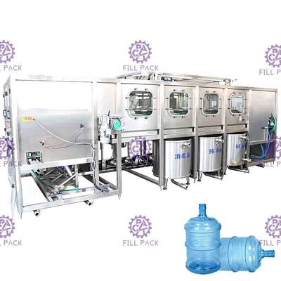 3 / 5 gallon/20L-van de de Wasmachinevuller van het Flessenwater de Capsuleermachinemateriaal/Installatie/Machine/Systeem/Lijn