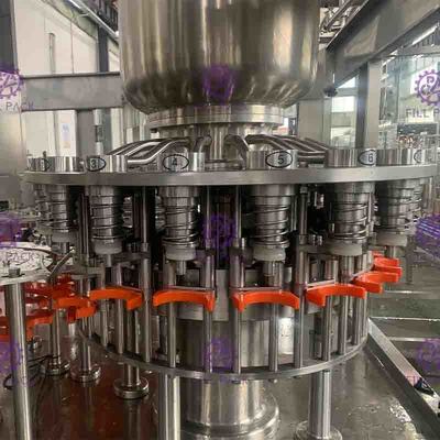 Het Vullen van 5000BPH Monoblock het Automatische Hete materiaal van het Fruit Oranje Juice Filling And Capping Machine van de Machine Plastic Fles