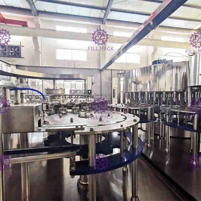 24 hoofdsap het Vullen Machine 8000 Plastic Flessen per Uurschroefdeksels