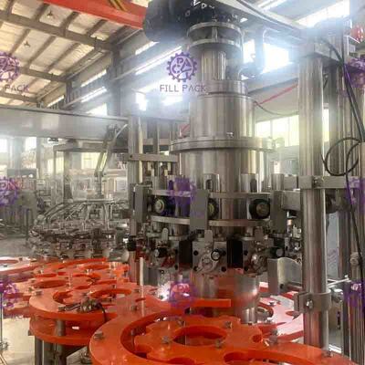 18 hoofd Automatische die Sap het Vullen Machine voor Glasflessen wordt aangepast