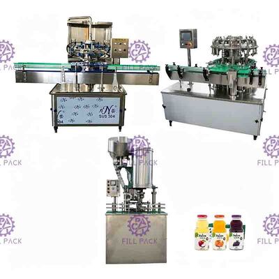 De Was van het Fruitjuice beverage hot filling machine van de glasfles 0-2L Automatische Vullende het Afdekken Lijn