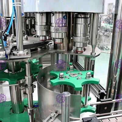 Automatische 4 in 1 Juice Filling Machine-Korrel van het de Pulpfruit van Monoblock van HUISDIERENflessen