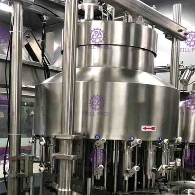 Automatische 4 in 1 Juice Filling Machine-Korrel van het de Pulpfruit van Monoblock van HUISDIERENflessen