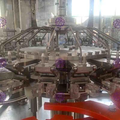 Automatische Juice Fruit Pulp Filling Capping-Machine 3 in 1 Monoblock-Korreldrank