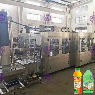 Monoblockwas Juice Filling Capping Machine cgf32-32-10 Plastic Flessenmateriaal