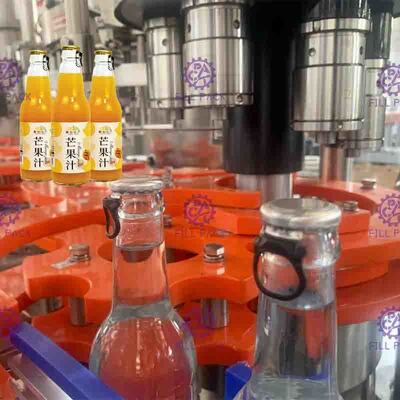 Lucht Opheffend Drank het Vullen Materiaal 12000BPH met Metaalkappen