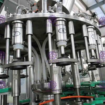 3-in-1 aseptische Vloeibare Elektrische de Drank Vullende Lijn 5000BPH van het Vullermateriaal