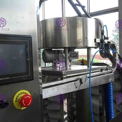 Monoblock Vloeibare het Vullen Machine, 5 in 1 Plastic het Sapvuller van de Flessenpulp