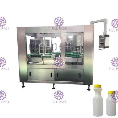38mm Flessenhals 24 Hoofdsap het Vullen Machine met Temperatuurcontrole