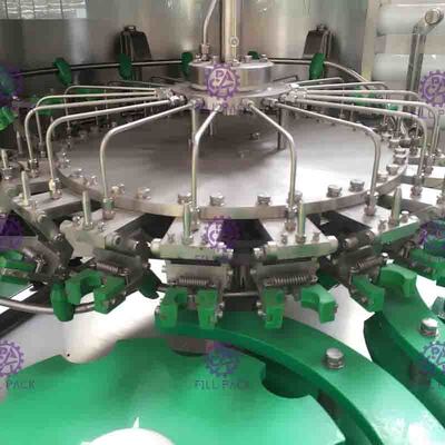 38mm Flessenhals 24 Hoofdsap het Vullen Machine met Temperatuurcontrole