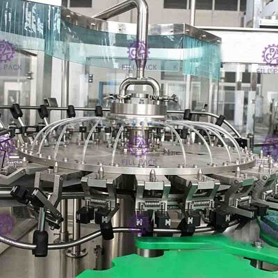Full Auto-Glasfles Vloeibare het Vullen Machine, Fruit Juice Filler 8000BPH