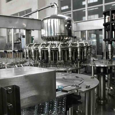 0.4Mpa 8000BPH Heet Vullend Oranje Juice Machine For Glass Jars met Draai van Kappen
