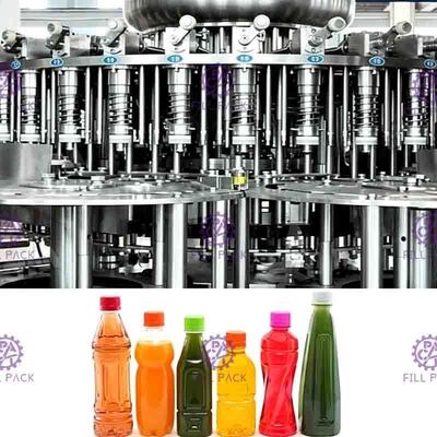 Van de het Glasfles van SUS304 2L het Fruit Juice Packing Machine 4000BPH met Homogenisator