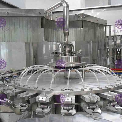 Van de het Glasfles van SUS304 2L het Fruit Juice Packing Machine 4000BPH met Homogenisator