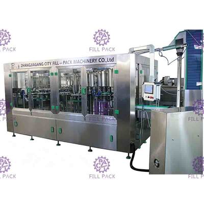 De Mango Juice Bottle Packing Machine 4 van 10000BPH 330ml het Bespuiten Positie