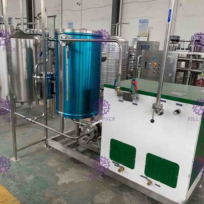 De fles/gebotteld drinkt van het de dranksap van de theeappel oranje de productiemachine/materiaal/installatie/eenheid/systeem/lijn