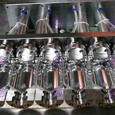 Holten van de de Vormmachine 8000BPH 6 van de HUISDIEREN de Plastic Fles Blazende Automatisch voor het Drinken