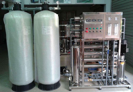 De Machine van de het Waterreiniging van de Monoblock1000lph RO Omgekeerde Osmose