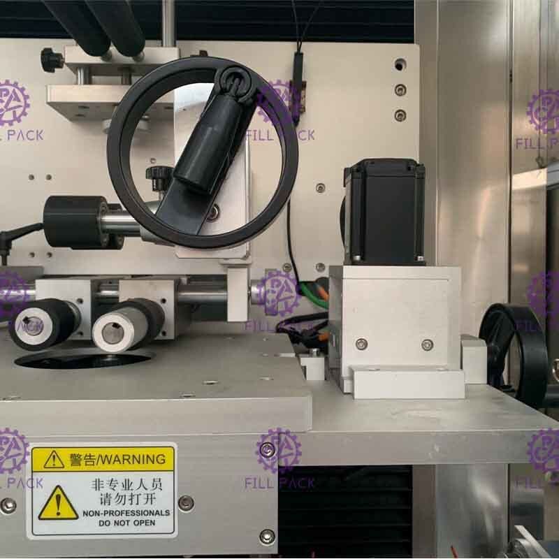 Automatische Ronde Fles Etiketteringsmachine de Verticale Machine van Kokerlabeler