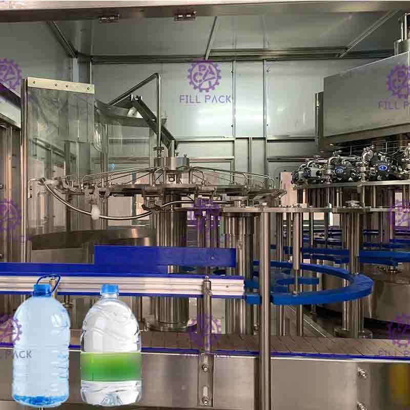 Volledige Automatische 3 in 1 Drinkwater het Vullen Installatie voor 4.5L/5L HUISDIERENfles