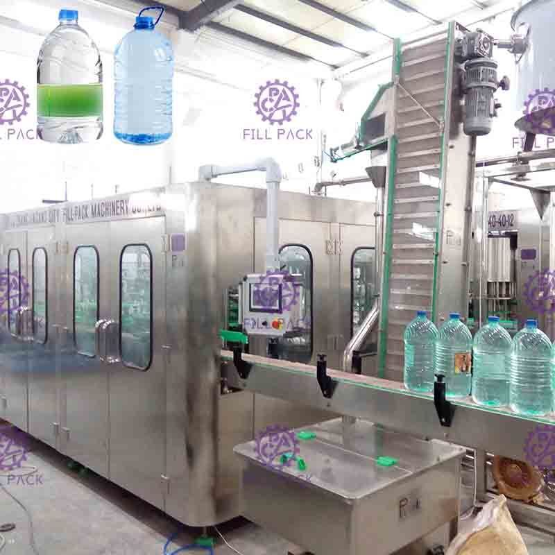 3L / 5L/10L-Mineraalwater Plastic Fles 2 in 1 Producerende Materiaal/Installatie/Machine/Systeem/Lijn