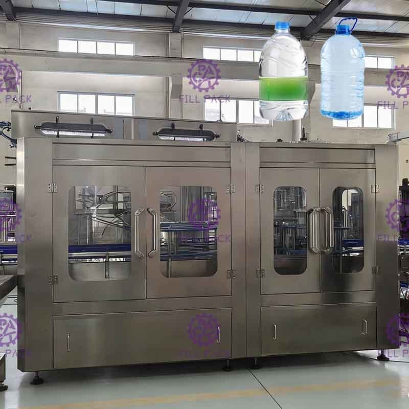 3L / 5L/10L-Mineraalwater Plastic Fles 2 in 1 Bottelende Materiaal/Installatie/Machine/Systeem/Lijn
