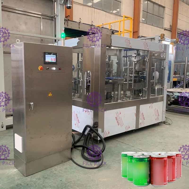 Hoge snelheidscokes het Vullen Machine, 2 in 1 PLC Blik het Vullen Lijn