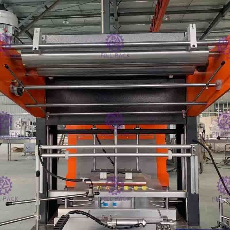 10pcs/Min Bottle Shrink Wrap Machine-Touch screen voor Sapkola