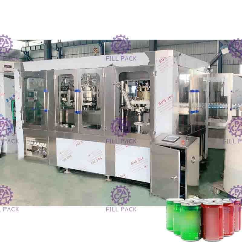 Schroef het Voeden Type Kola/Sodablik het Vullen Machine/Inblikkende Machineplc Controle