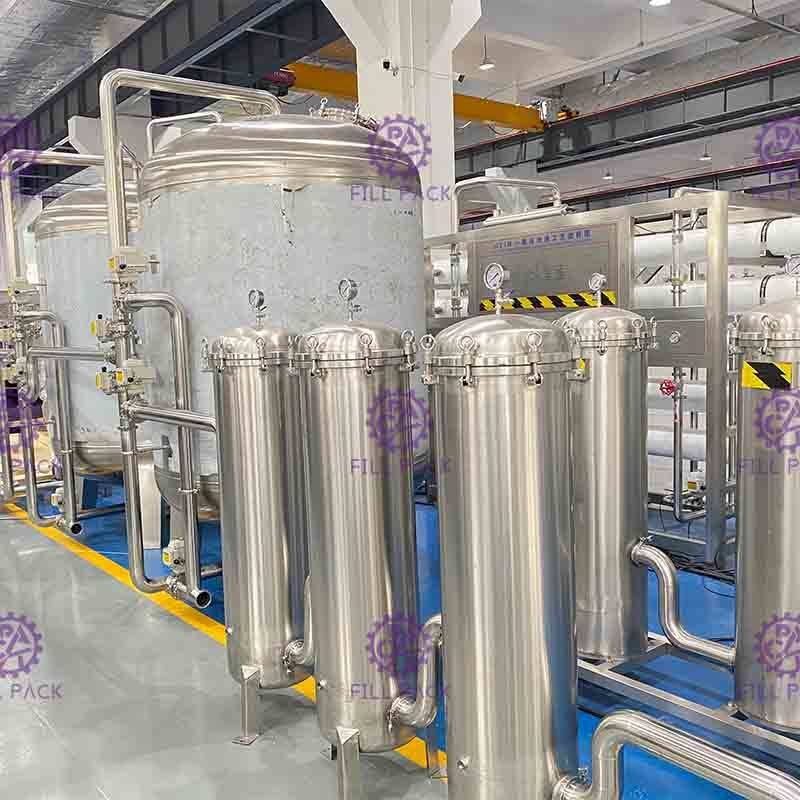 Van de het Systeem Omgekeerde Osmose van de Drinkwaterbehandeling van het het Membraanwater de Filtermachine