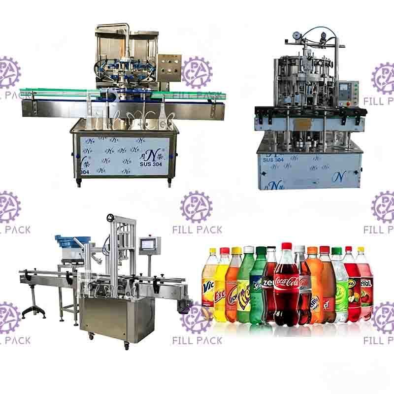 3000BPH de plastic van de de Machine Lineaire Capsuleermachine van Coca Cola Carbonated Drink Filling van de HUISDIERENfles Kappen van For Screw Type