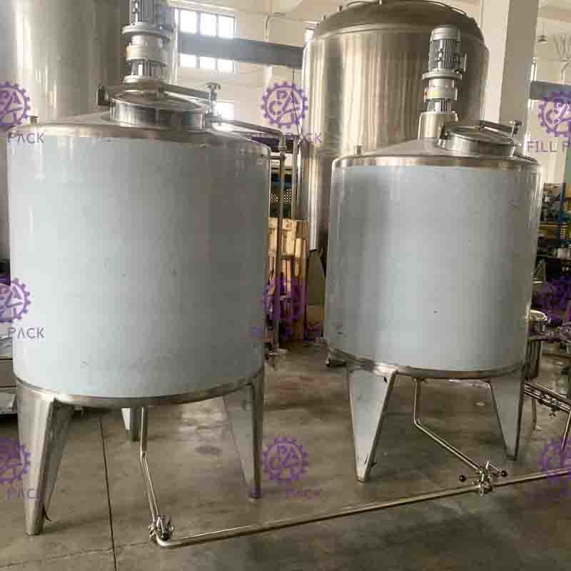 Dubbele Muur Elektrische het Verwarmen Suiker Smeltende Pot/Tank voor Frisdrankenproductielijn