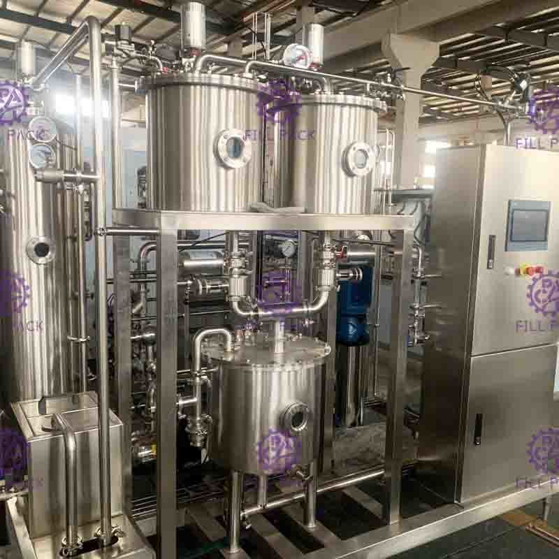 De automatische van de de Lijn Hoge Macht van de Frisdrankenverwerking van het Sodawaterco2 Mixer 6000L/H