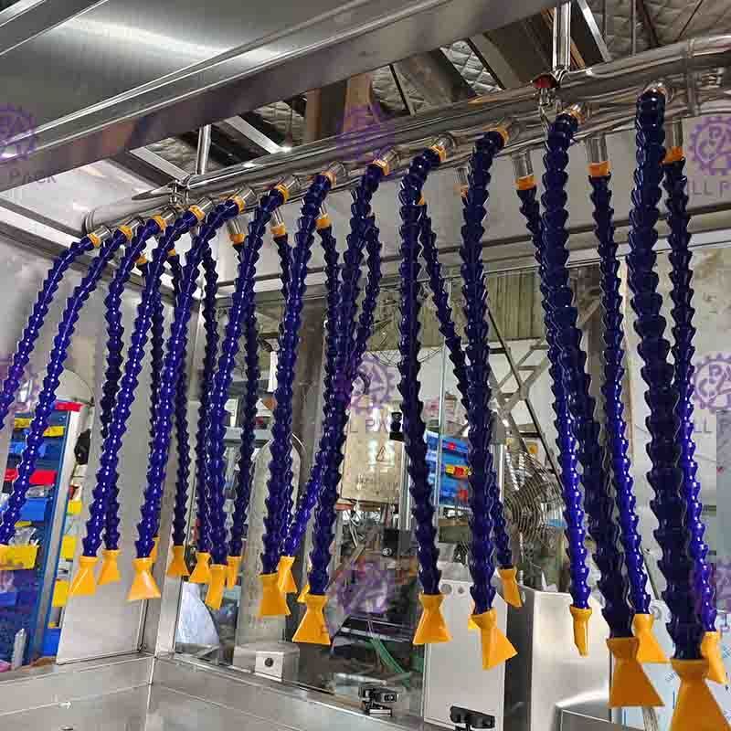 7.5kw de droger van de de Flessenslag van het stofbewijs voor het Verwijderen van Flessenvochtigheid van de lijn van de frisdrankenverwerking