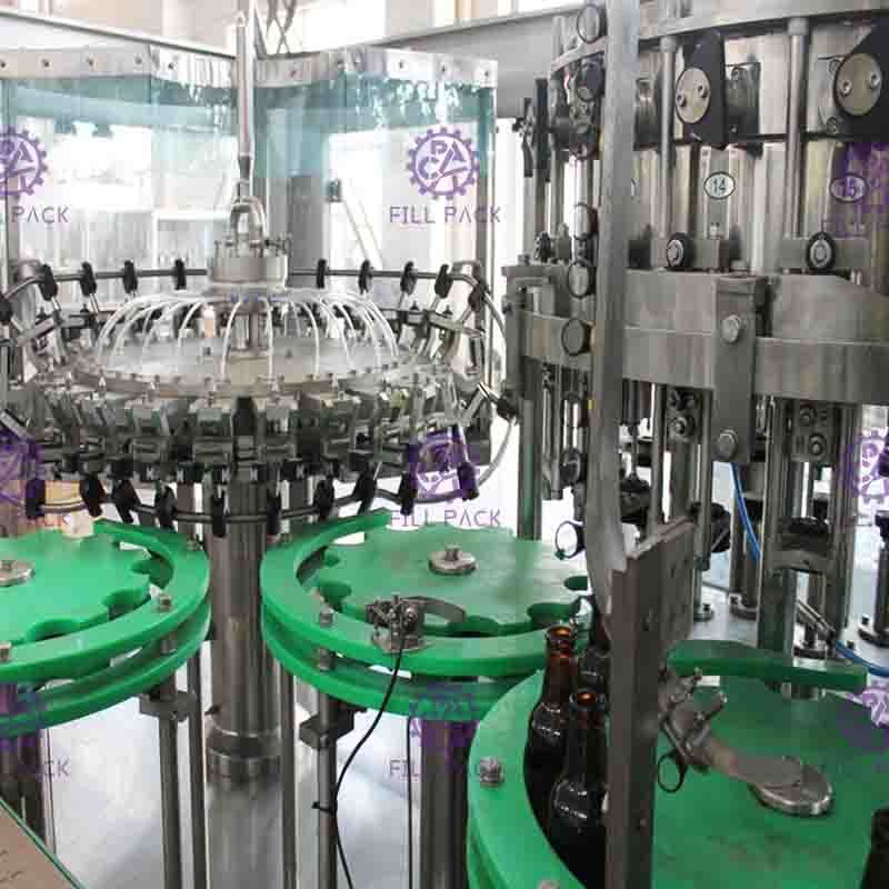 Van het de Wijnhuisdier van het sodawatersap Plastic Glas 3 in 1 Monobloc Bottelmachine/Materiaal/Lijn/Installatie/Systeem