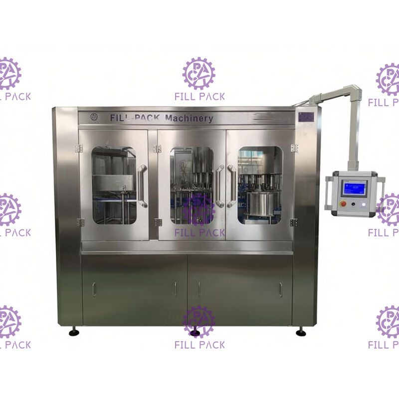 Automatische 3-in-1 Was het Vullen het Afdekken Machine voor Plastic Flessenmineraalwater