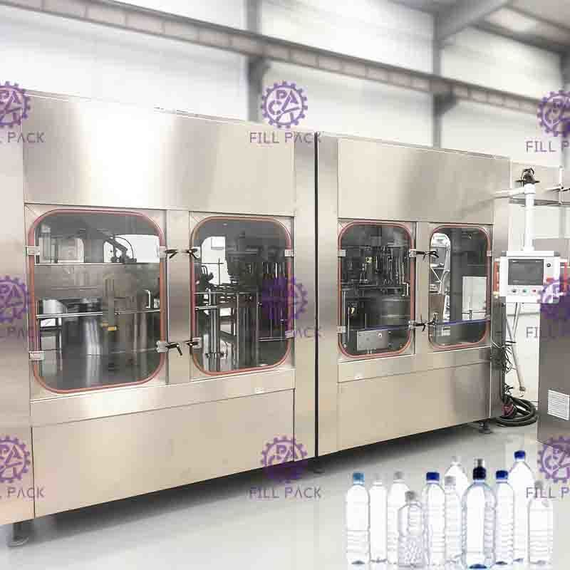 500ml/het HUISDIEREN Drinkwater 3 van 1L/2L-in 1 het Vullen van Monoblock Spoelende het Afdekken Materiaal/Installatie/Machine/Systeem/Lijn