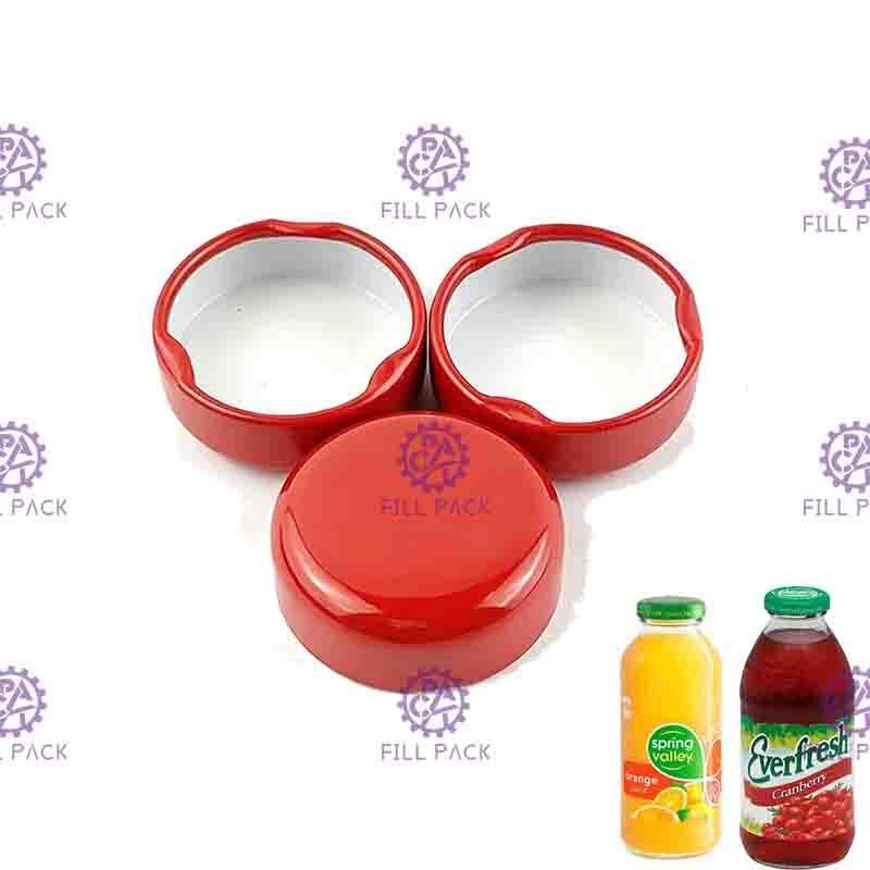 38mm 43mm Juice Glass Bottle Caps Lid 48mm 53mm 58mm het Schroefdeksel van het Blikmetaal