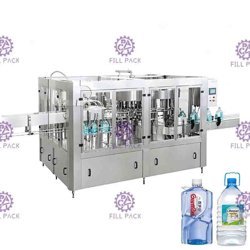De volledige lijn omvat Juice Filling Machine en het mengen van verwerkingsverpakking etikettering