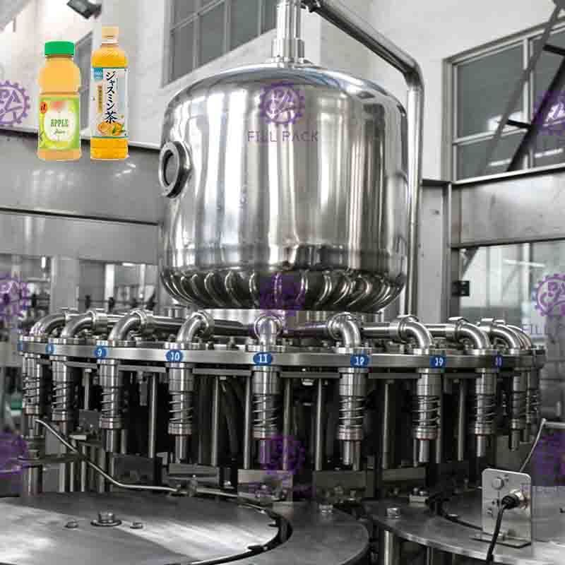 Plastic de Vullende Machineplc van het Flessen Verse Sap Controle met het Aanrakingsscherm