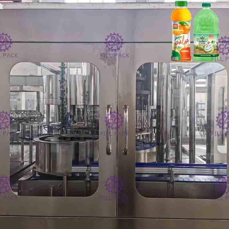 De fles/gebotteld drinkt oranje de dranksap van de theeappel veroorzakend machine/materiaal/installatie/eenheid/systeem/lijn